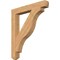 Ekena Millwork Funston Craftsman Smooth Bracket, Western Red Cedar, 5 1/2"W x 42"D x 48"H BKT06X42X48FST04SWR - alternate 1